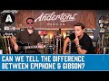Spot the Gibson Les Paul! - Can We Tell the Difference Between Epiphone & Gibson?