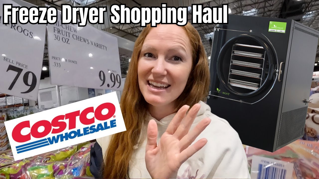 Costco Haul Prepping for My Next FreezeDrying Run YouTube