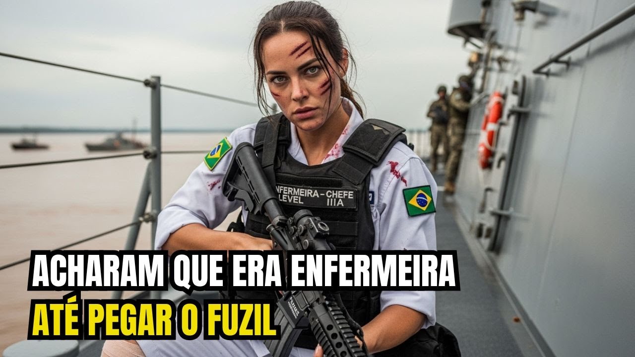 O Operador Do GRUMEC Achou Que Ela Era Só Uma Enfermeira — Então Ela Pegou O Fuzil E Virou A Batalha