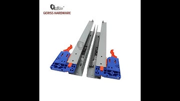 How to installing the synchronized undermount drawer slides?