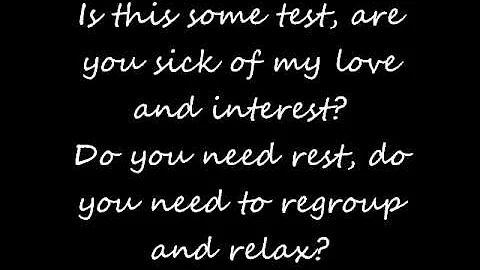 Leave Me Alone-Lyric Video