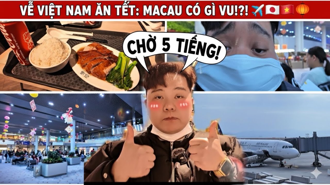 Hành trình về Việt Nam ăn Tết đầy gian nan: 5 tiếng 