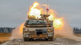 U.S. Army Soldiers Conduct M1A2 Abrams Gunnery Live-Fire Exercise