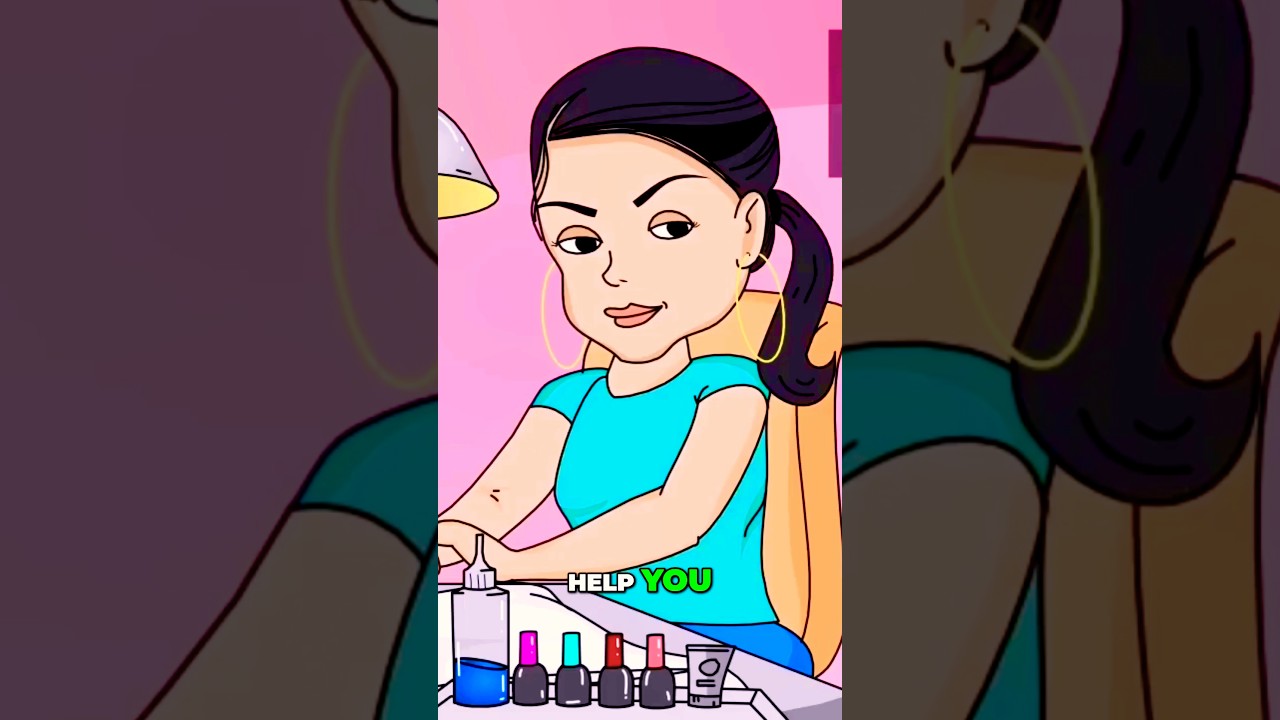 Nail Salon Struggles 😂 | Anjelah Johnson's Hilarious Animated Stand-Up 