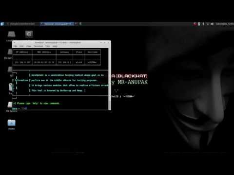 Sniffing Wifi using Xerosploit on Backbox