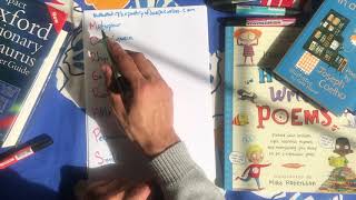 Joseph Coelho for The Poetry Society - how to write a MORERAPS poem