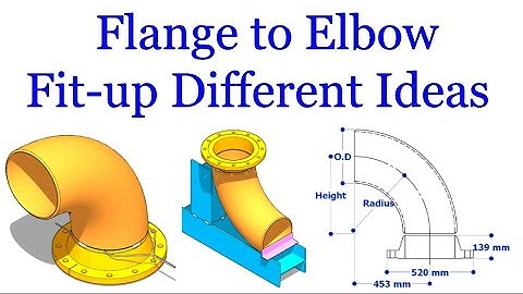 Weldneck Flange to Elbow Fit-up, Different Ideas.