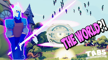 DIO?! SwordMaster of Time vs Every Faction | RPG TABS FACTION - TABS MOD GAMEPLAY