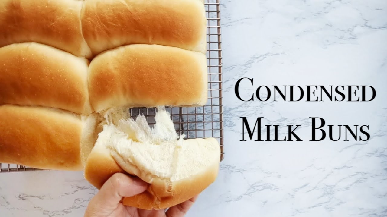 How to make Condensed Milk Buns YouTube