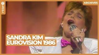 Sandra Kim et son Eurovision 1986 : une étoile est née - RTBF Archives