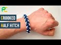 How to make Crooked Half Hitch | Paracord Bracelet tutorial