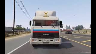 GTA 5 mods   Kamaz 54115  [GMV]