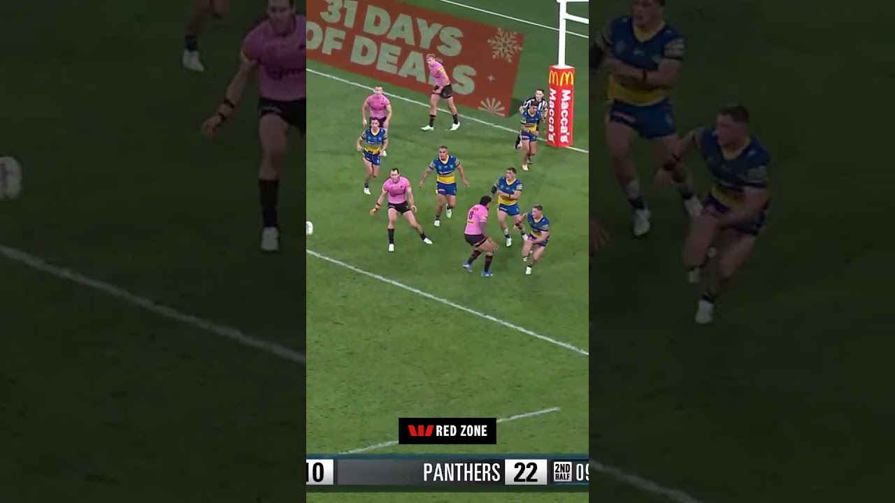 Dummy time for Cleary in the Red Zone! 