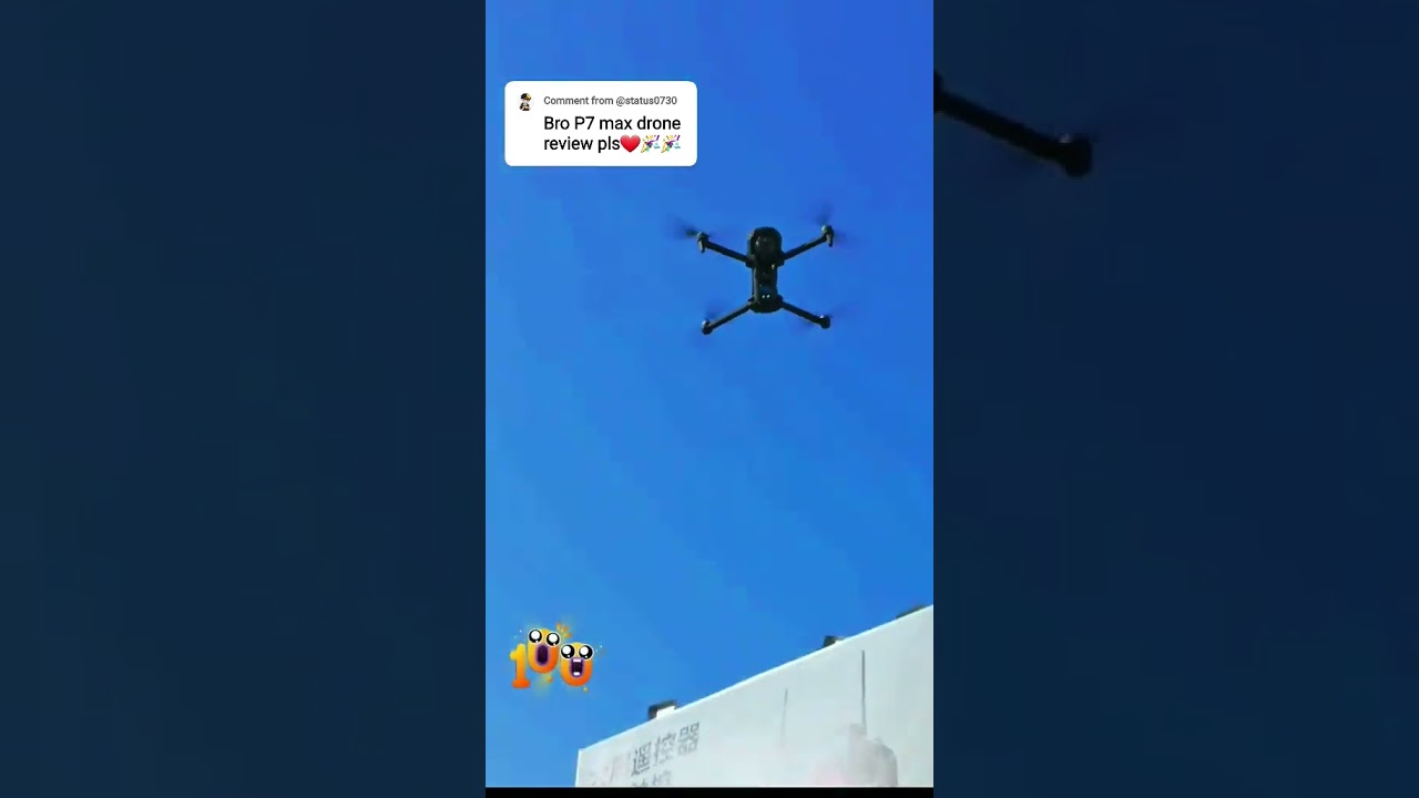 P7 max drone camera test review