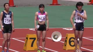 20170430群馬高校総体中北部地区予選女子100mH1組