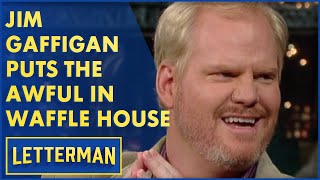 Jim Gaffigan On Waffle House, Hot Pockets And More | Letterman