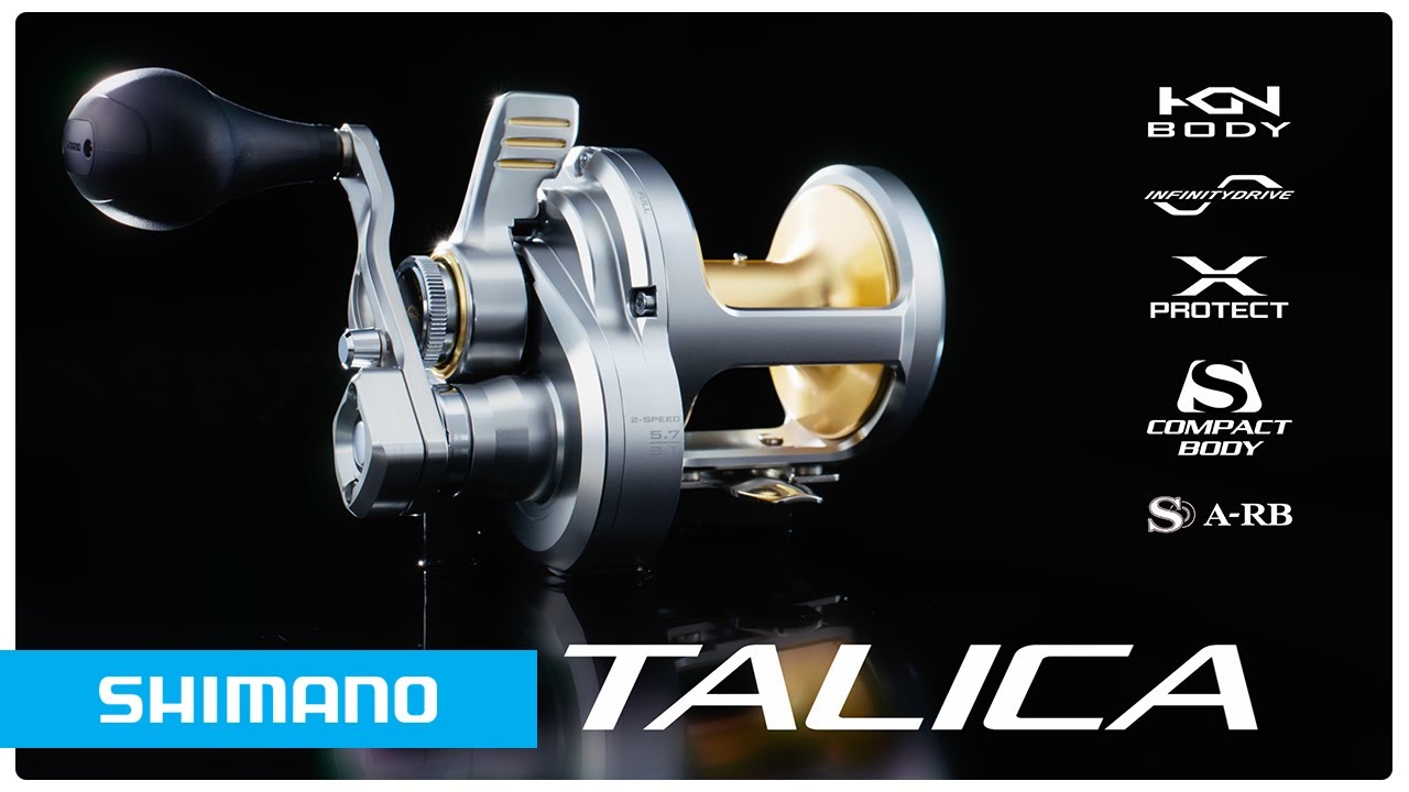 Talica II  New Compact and Lightweight lever drag fishing reel