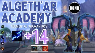 Algeth’ar Academy +14 - Elemental Shaman POV - Tyrannical/Storming/Raging
