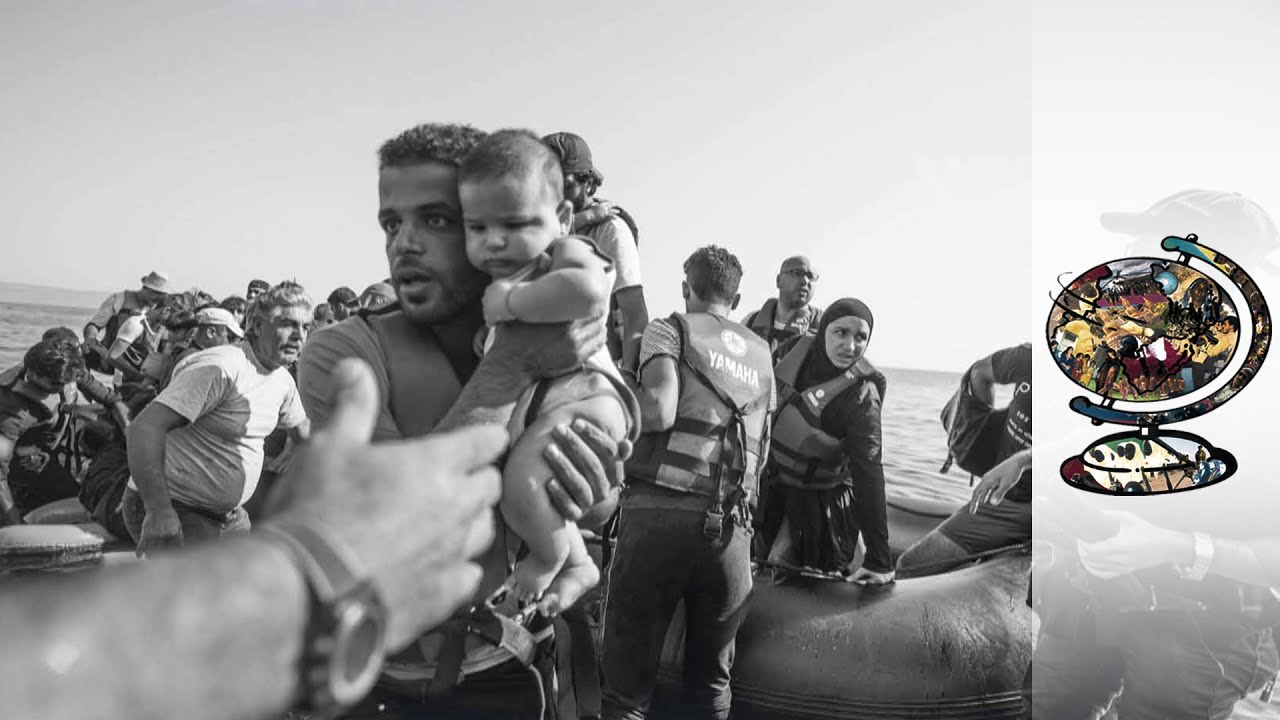 Documentary backdrop image for Welcome To Lesbos (2020)