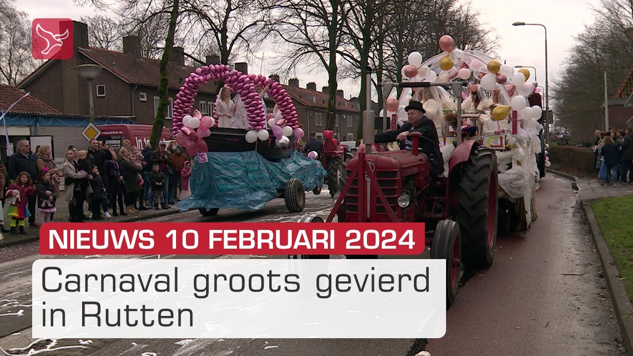 Praalwagens in Rutten voor carnaval en valentijnsfestival in Swifterbant | Dit is Flevoland