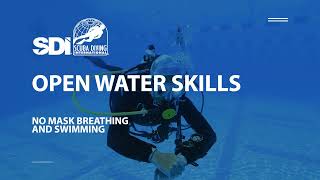 Как выполнять дыхание без маски и плавание - SDI Open Water Skills