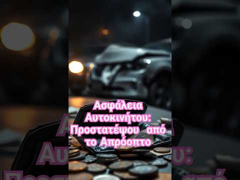 Ασφάλεια Αυτοκινήτου: Προστατέψου