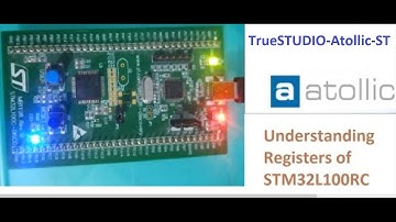 TrueSTUDIO-Atollic-ST LED Blink using STM32L100 (Understanding GPIO Registers)