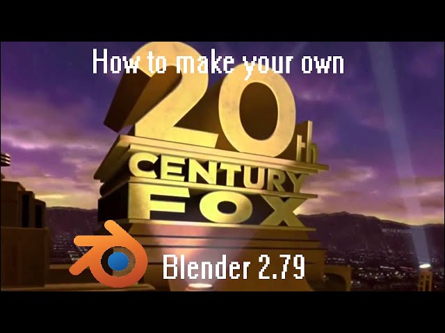 20th Century Fox logo 1994 Blender Remake (OUTDATED 3) on Make a GIF