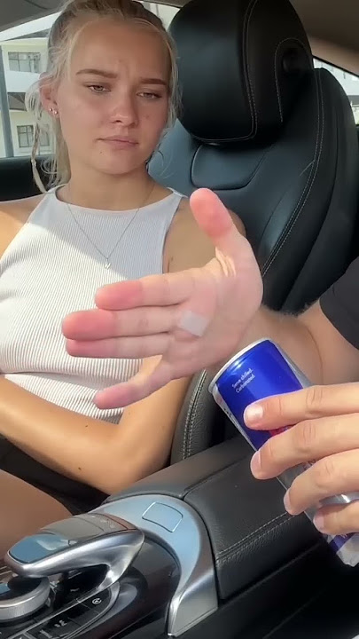 How to do the EMPTY to Full Can Magic Trick! 😱 #shorts