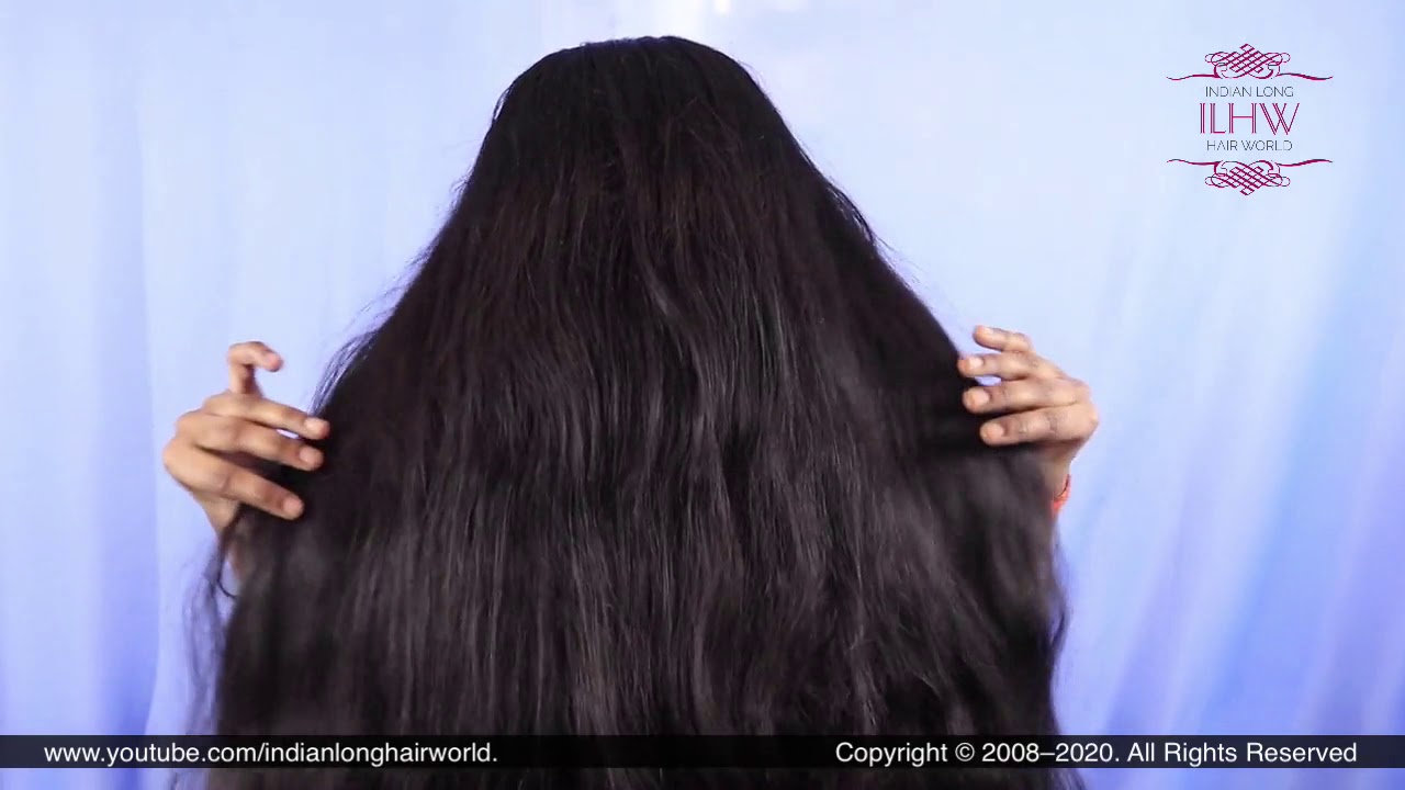 ASMR Hair Play | Perfect Bun Drop & Hair Spreading | How to Flaunt With Long Hair| DIY Hair Brushing