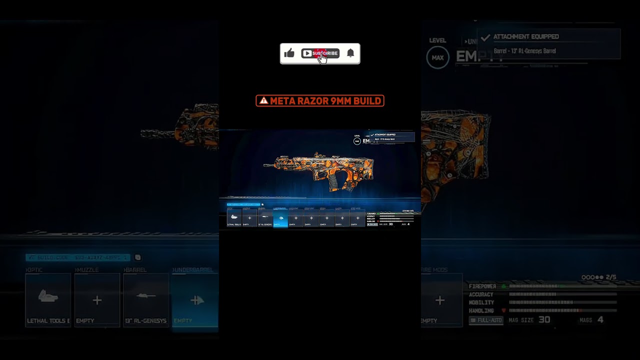 *NEW* META RAZOR 9MM class for WARZONE and BLACK OPS 7 👑😍