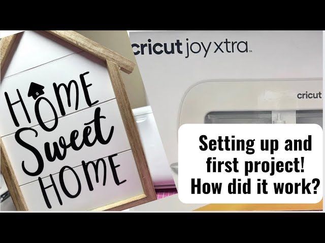 NEW CRICUT JOY XTRA and GREAT NEW MATERIALS!! 