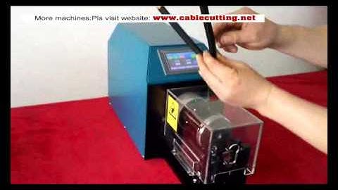 Programmable Coaxial Cable Stripping Machine wpm-29