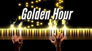 JVKE - Golden Hour | Piano Cover - By The Magic Piano Resimi