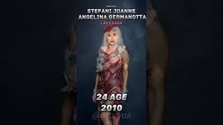 Lady Gaga THEN & NOW - "Poker Face" evolution