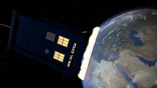 Universe Sandbox 2 -  Giant Police Box Slams Into Earth!