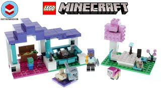 LEGO Minecraft 21253 The Animal Sanctuary Speed Build Review