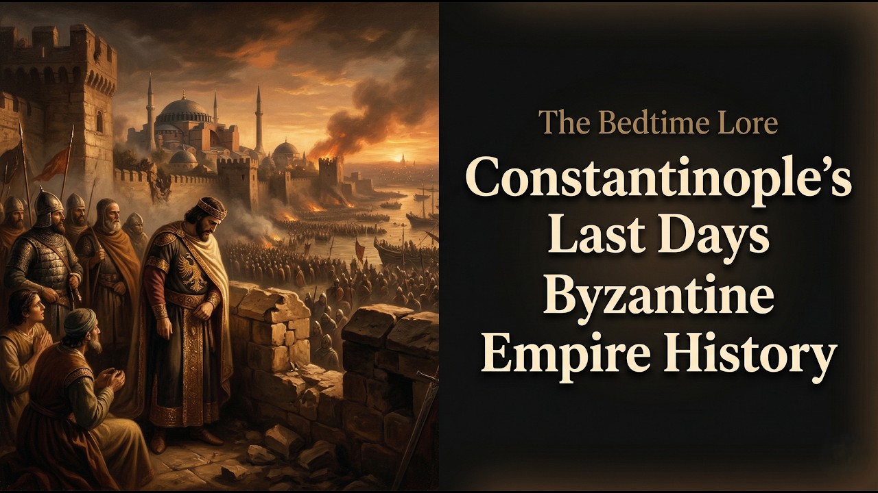 Constantinople's Last Days: Byzantine Empire History | Fall Asleep to ...
