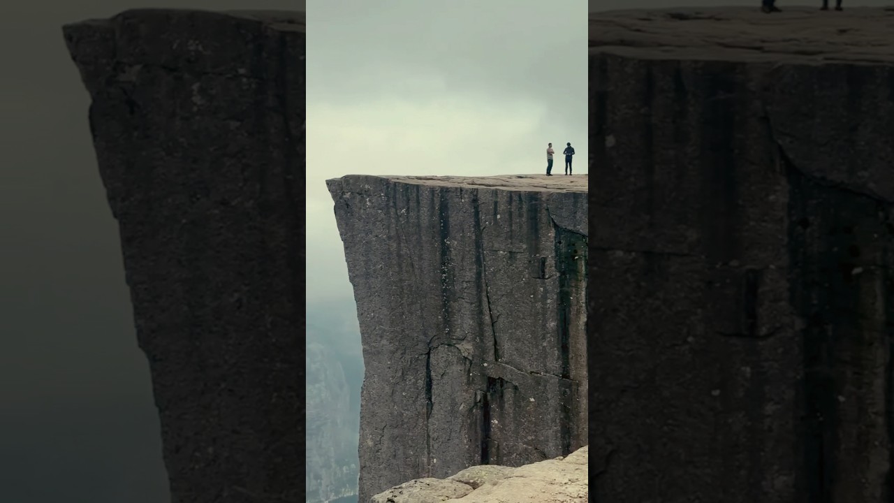 Camping on the top of Pulpit Rock