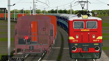 Kolkata - Bikaner Junction Pratap Superfast Express || HWH WAP4 || MSTS Open Rails Journey Part 1