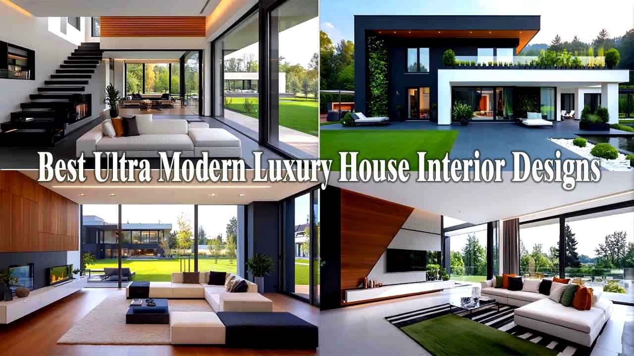 Best Ultra Modern Luxury House Interior and Exterior Designs | Stunning ...
