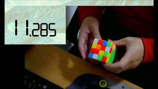 48.576(DP) 4x4x4 Cube Single(Meyer method)