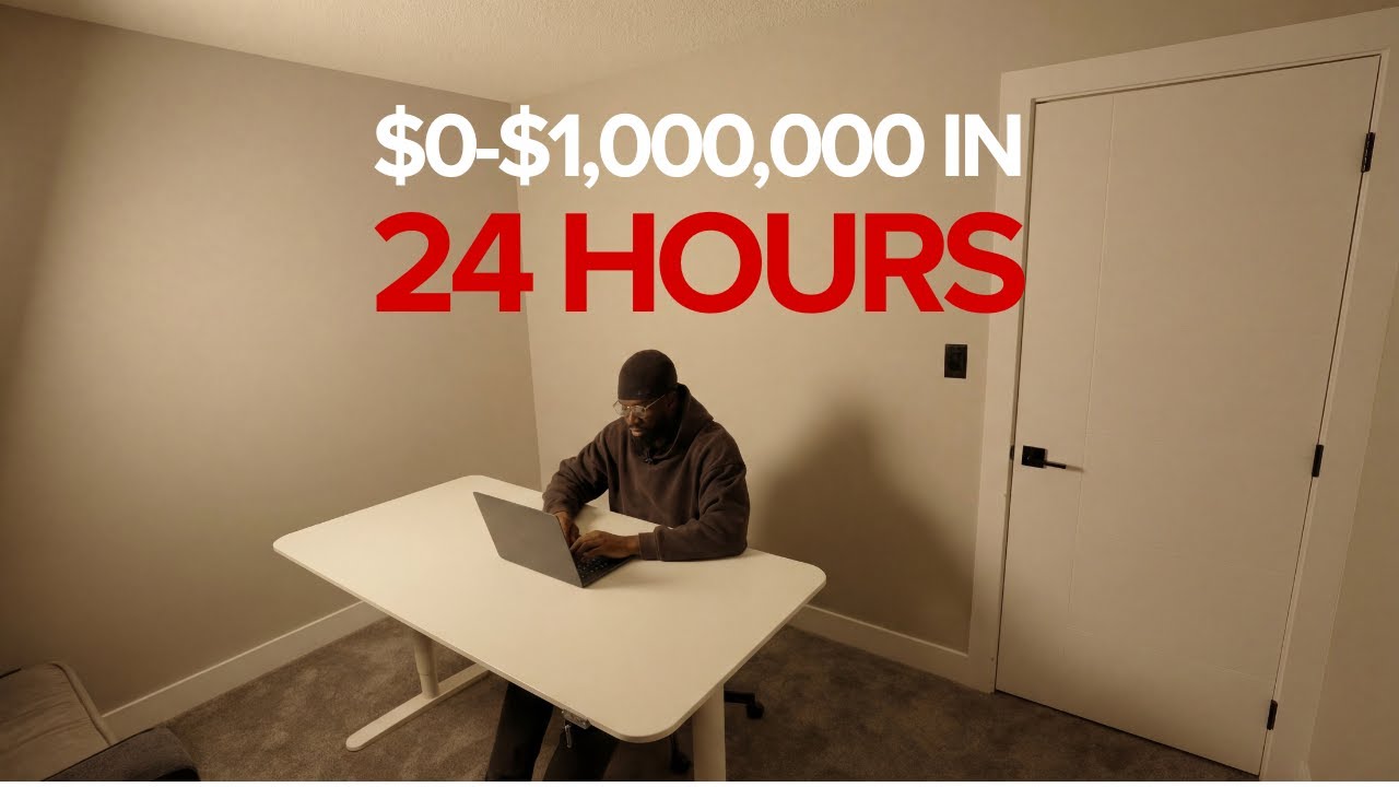 I Tried to Build a $1M Dropshipping Business in 24 Hours Using AI