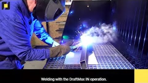 Fume extraction of the Draftmax