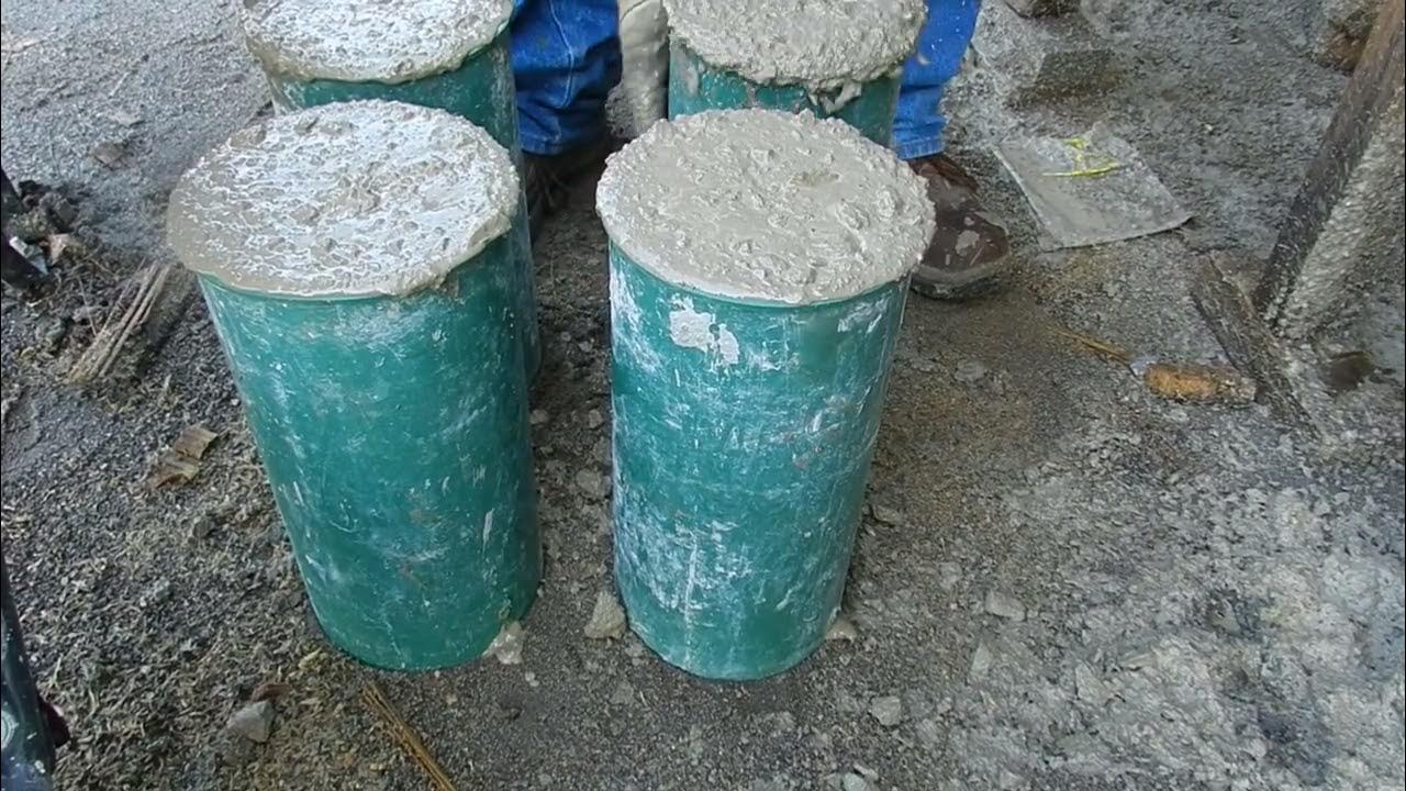 Pruebas de Concreto Elaboración de Cilindros Llenado YouTube Pruebas de Concreto Elaboración de Cilindros Llenado YouTube