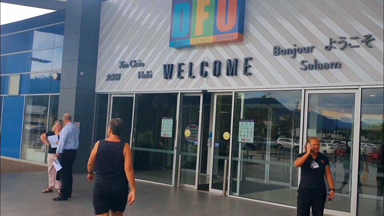Visiting DFO Cairns Westcourt Shopping Plaza YouTube