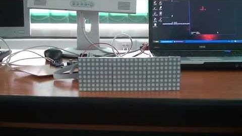 Spectrum Analyzer with ATMEGA16 and Led Matrix