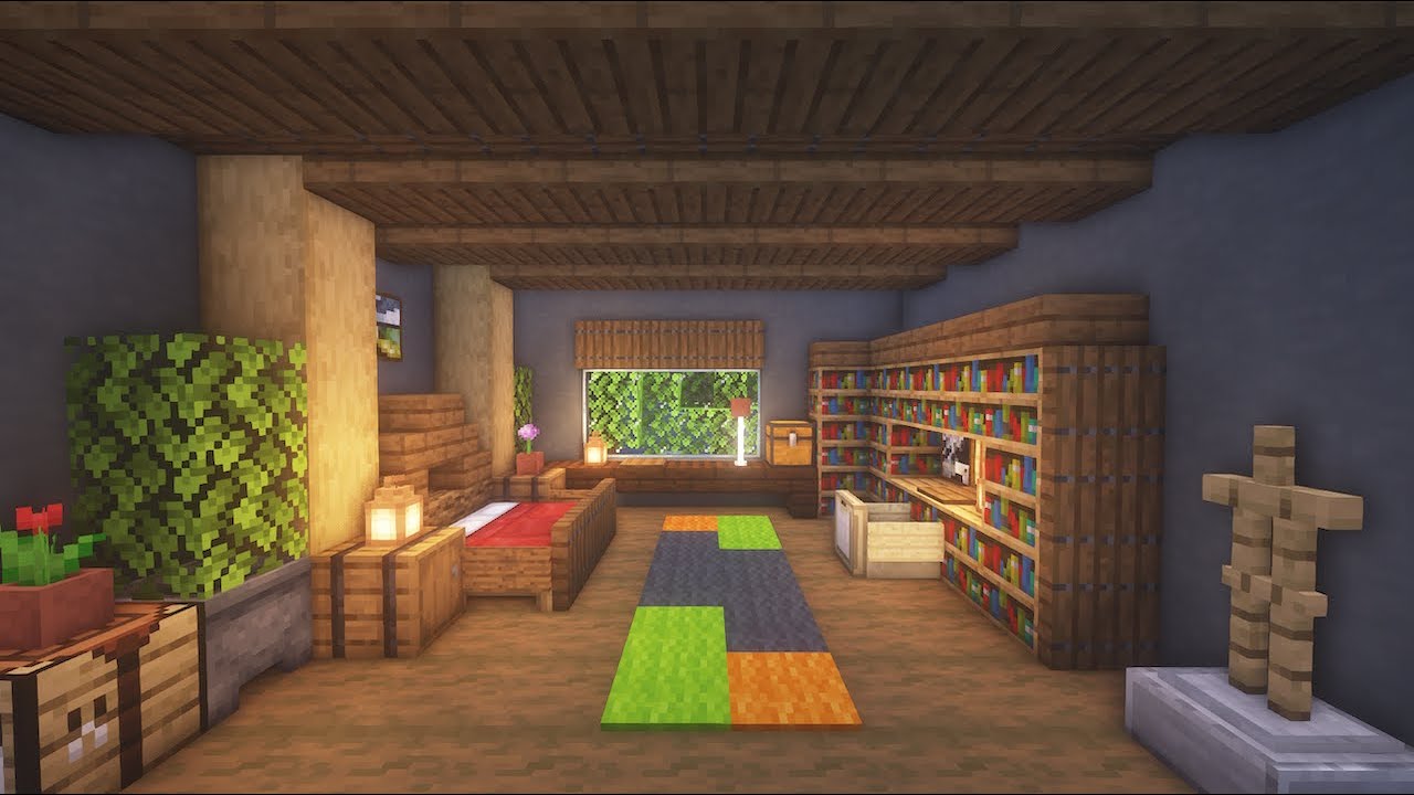  Minecraft  How to Decorate a Bedroom  Bedroom  Interior  