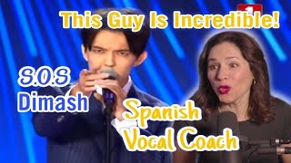 Spanish Vocal Coach First Time Reaction To Dimash SOS Slavic Bazaar (With Translation)