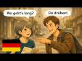 Simple German Conversations for Beginners | Real-Life German Dialogues (A1-A2)